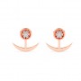 Rose Gold Ancor Earrings