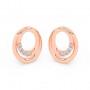 Rose Gold Nova Earrings