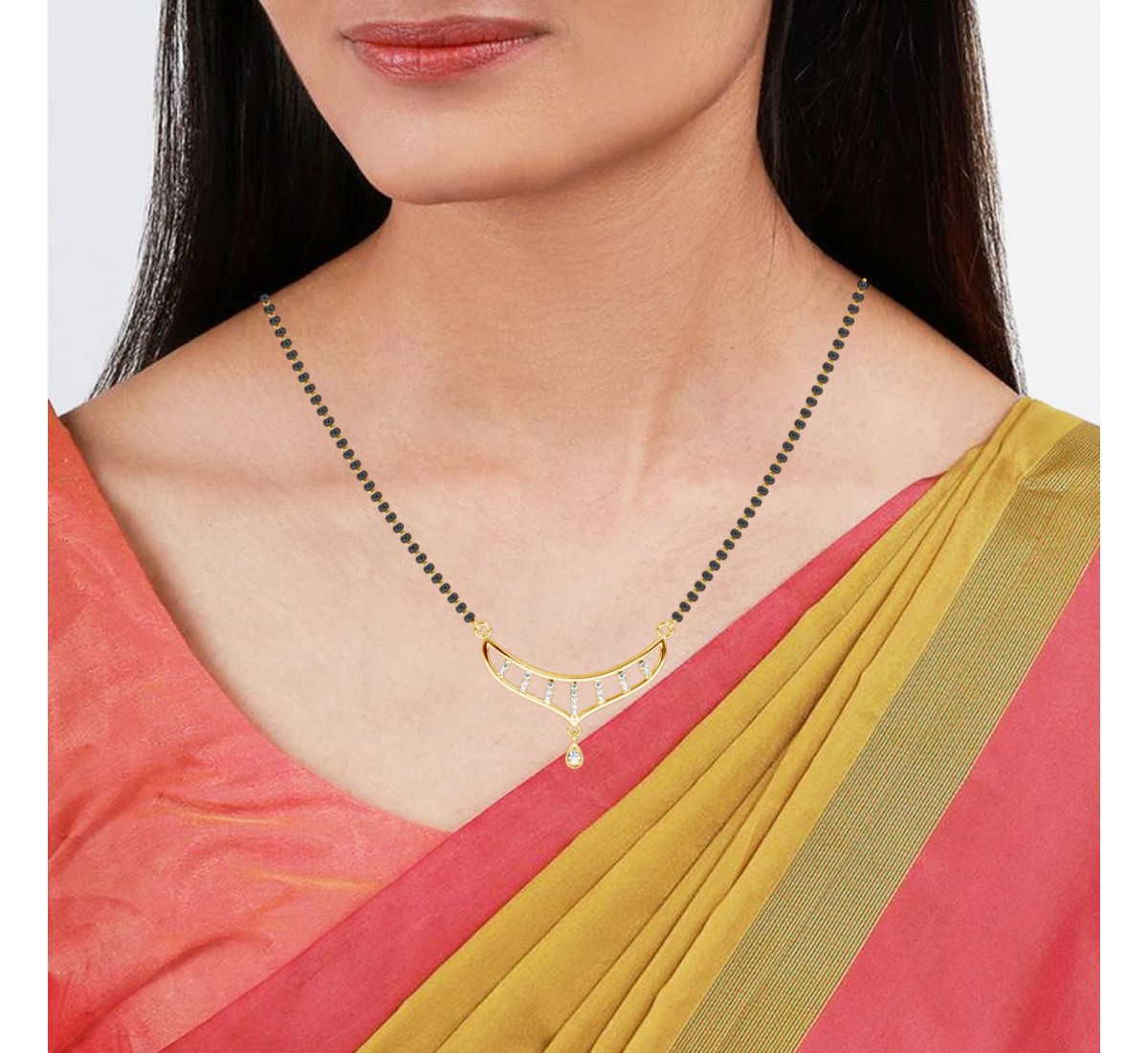 Gold Imperial Love Mangalsutra