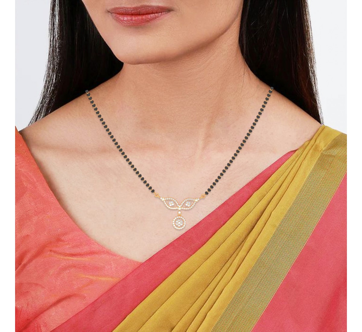 Gold Wedlock Mangalsutra