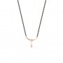 Rose Gold Curve Love Mangalsutra