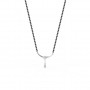 Silver Curve Love Mangalsutra