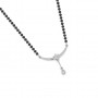 Silver Curve Love Mangalsutra