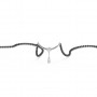 Silver Curve Love Mangalsutra