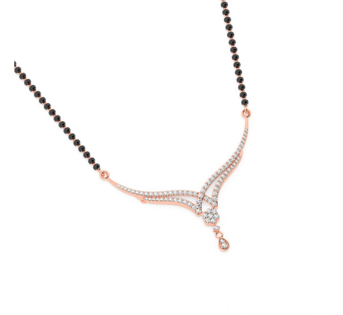 Rose Gold Layered Stunning Mangalsutra