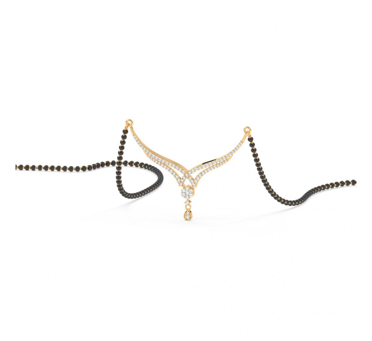 Gold Layered Stunning Mangalsutra