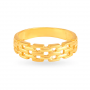 Stylish Geometric Gold Ring