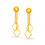 Quinnell Drop Gold Earrings