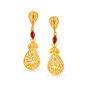 Aavya Drop Gold Earrings