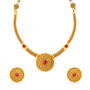 Barika Gold Necklace Set