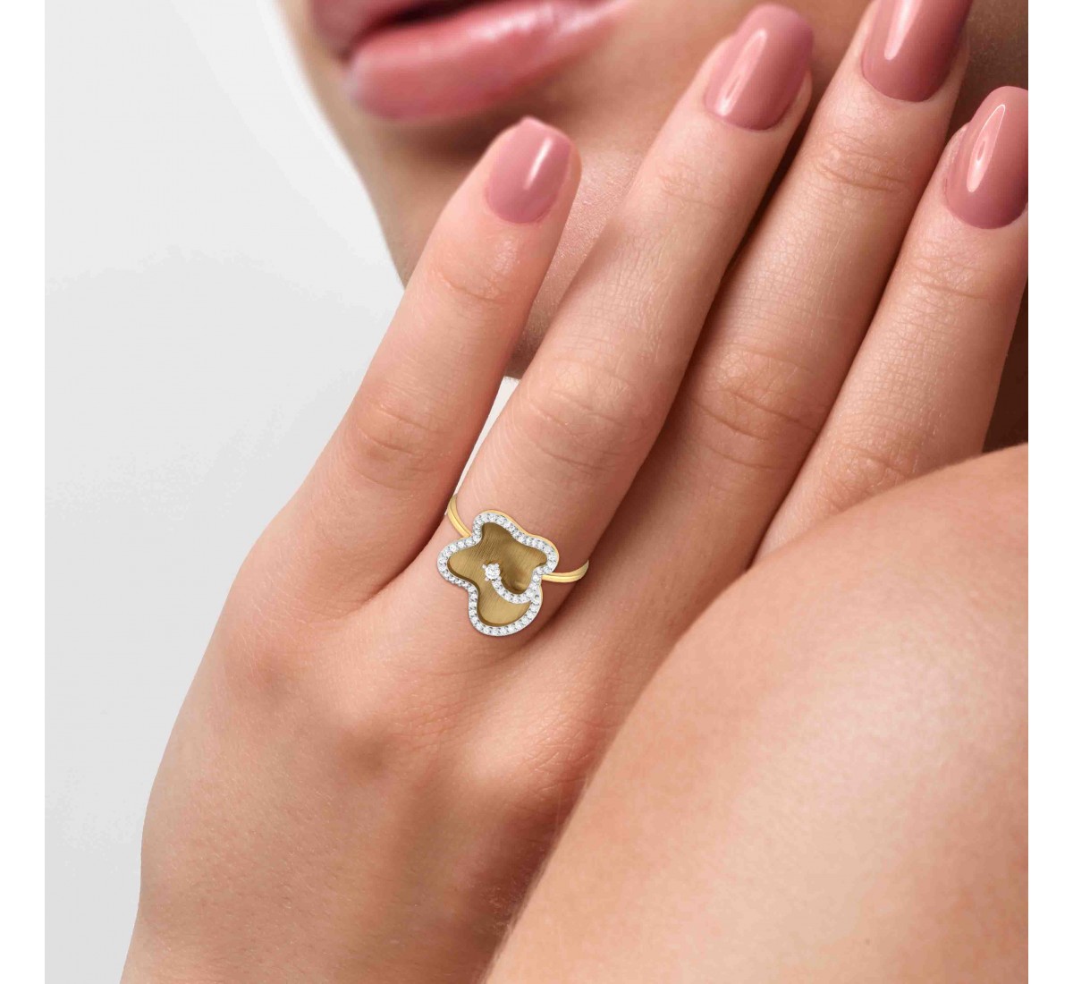 Forever Floral Diamond Ring