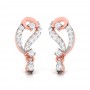 Jeus Gold Diamond Earrings