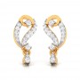 Jeus Gold Diamond Earrings