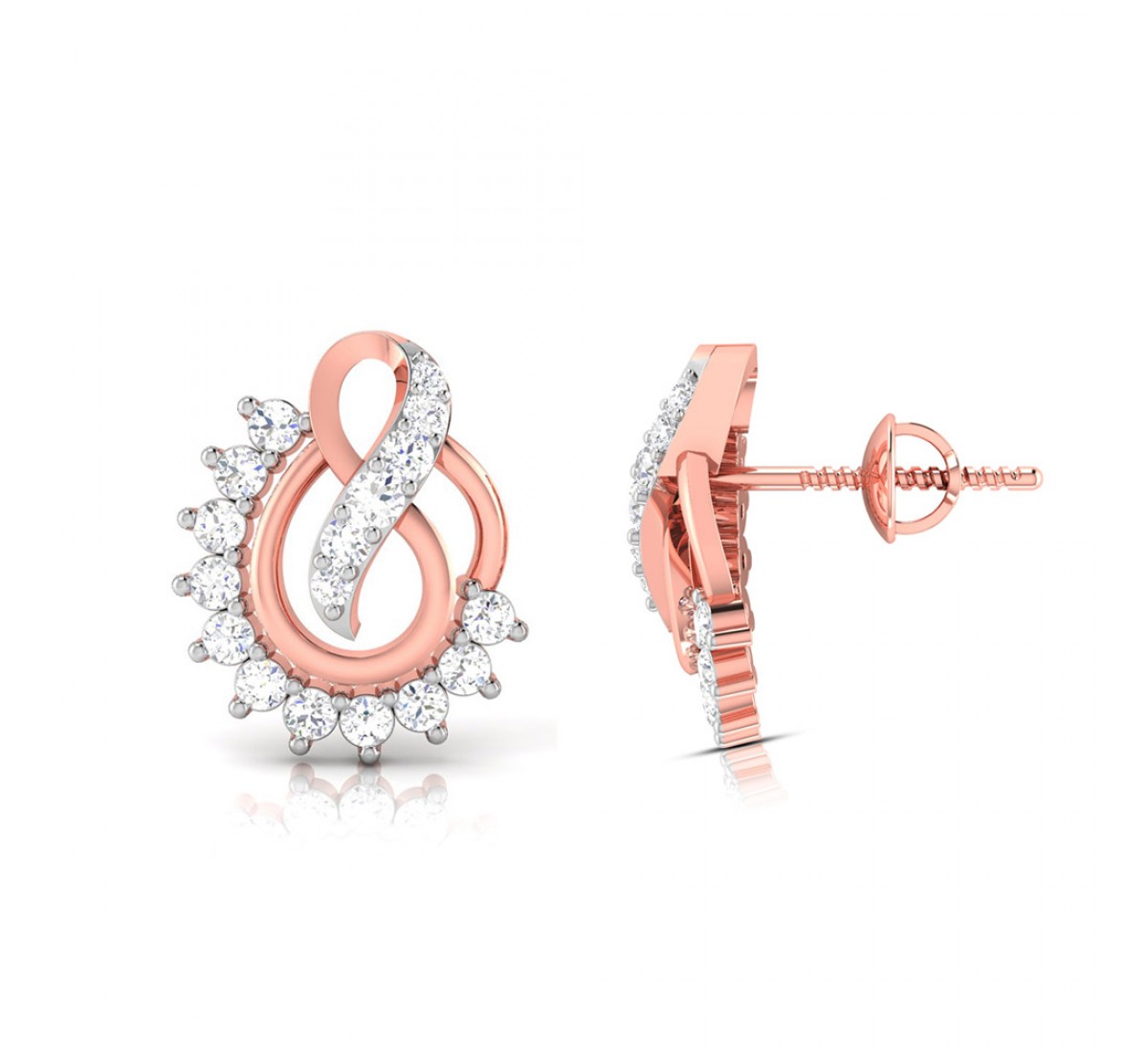 Halo Glow Diamond Earrings