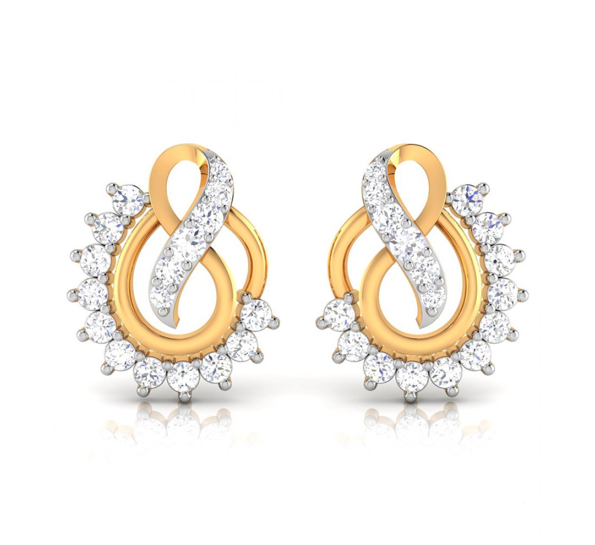 Halo Glow Diamond Earrings