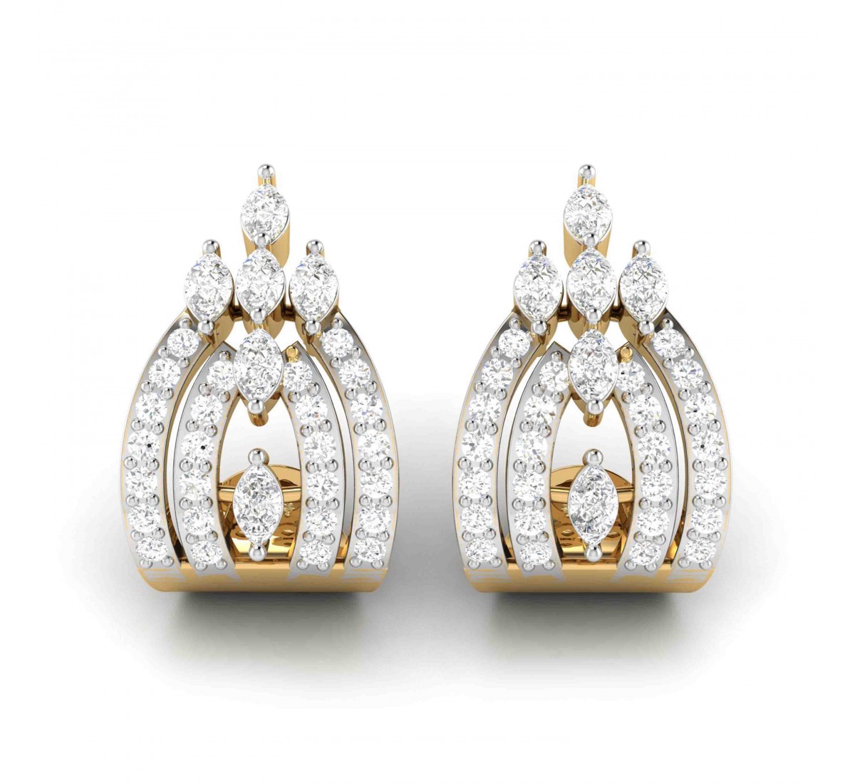 Surabhi Nivara Diamond Hoops