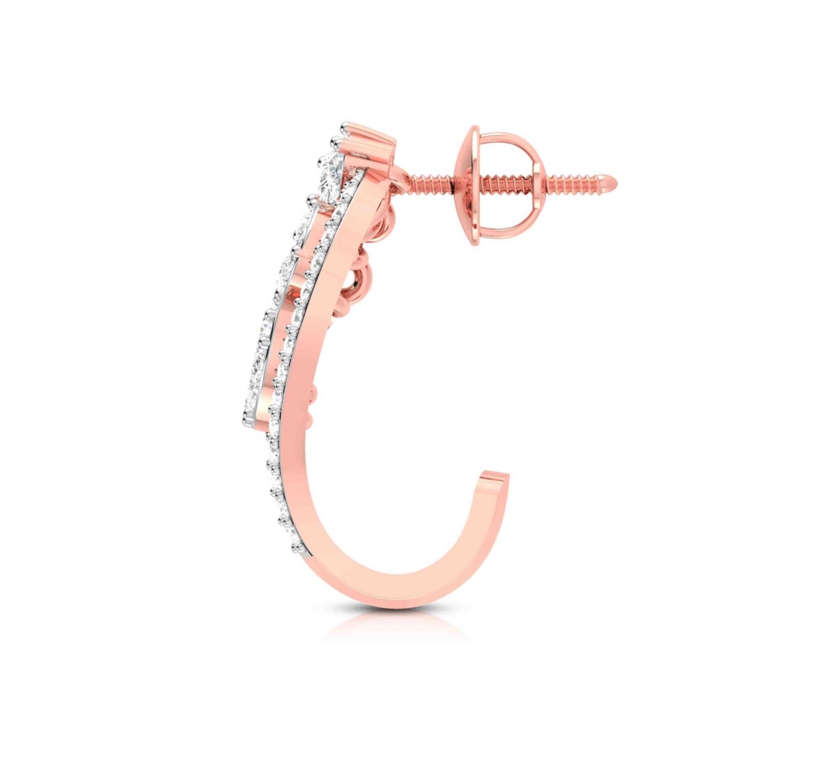 Miracle Sarah Diamond Hoops