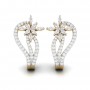 Octavia Snow Diamond Hoops