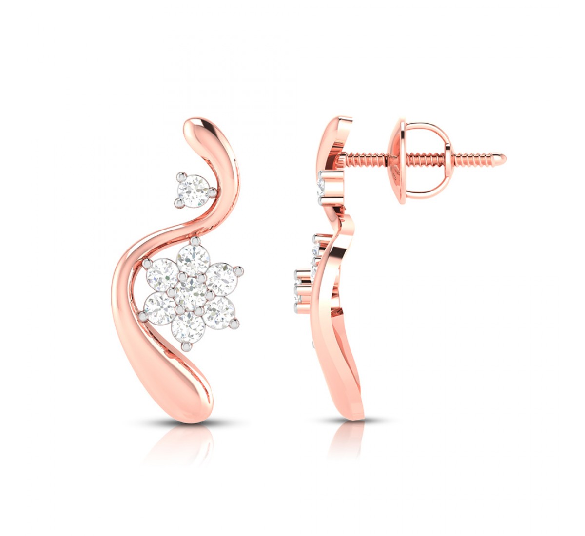 Ava Neely Diamond Earrings