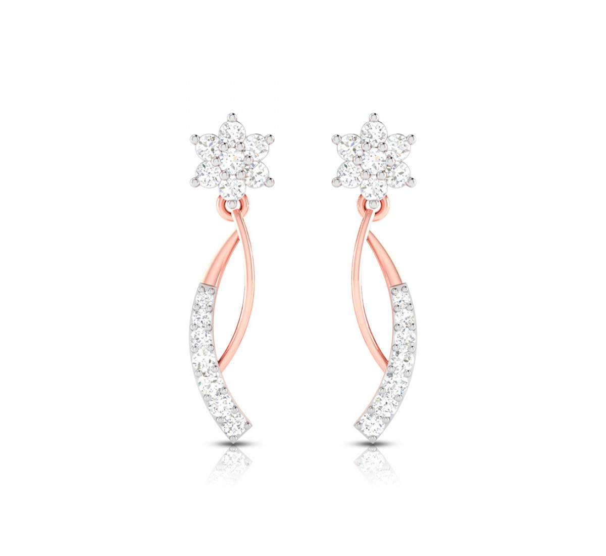 Cute Beauty Diamond Earrings