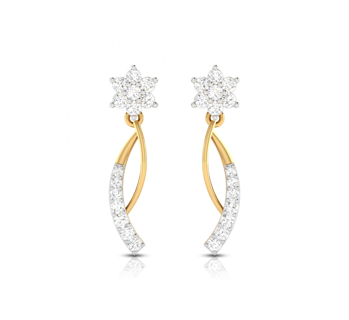 Cute Beauty Diamond Earrings