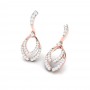 Begonia Dame Diamond Earrings