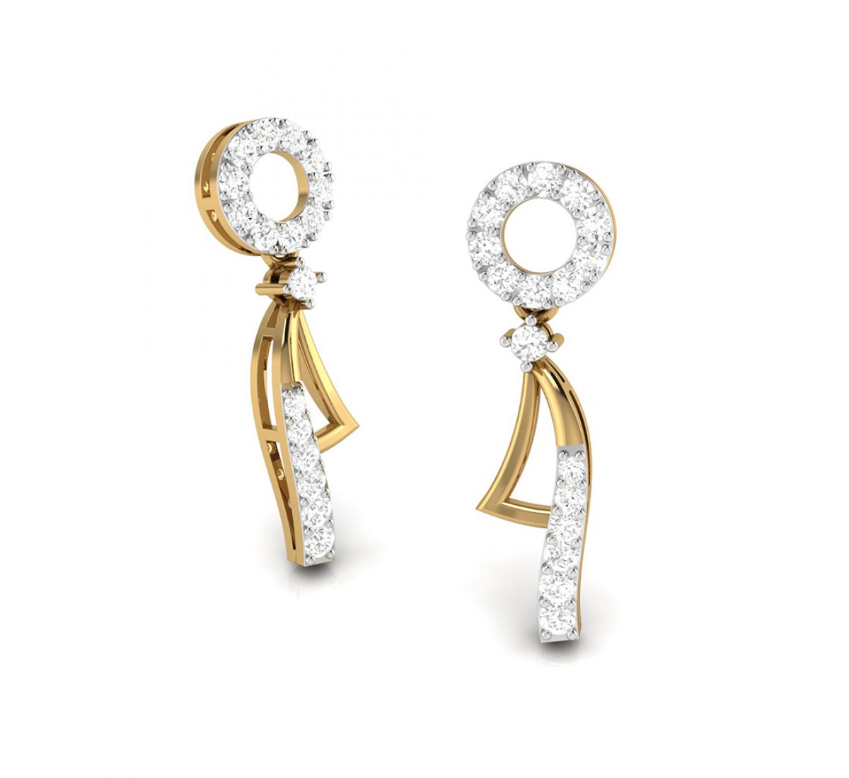 Admara Drop Diamond Earrings