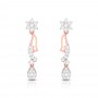 Lila Drop Diamond Earrings