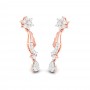 Lila Drop Diamond Earrings