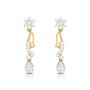 Lila Drop Diamond Earrings