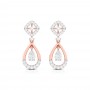 Imperial Drop Diamond Earrings