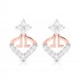 Lara Drop Diamond Earrings