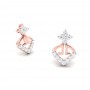 Lara Drop Diamond Earrings