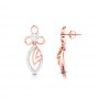 Akira Drop Diamond Earrings