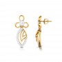 Akira Drop Diamond Earrings