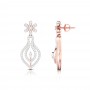 Paragon Drop Diamond Earrings