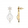 Paragon Drop Diamond Earrings