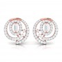 Koena Twist Diamond Earrings