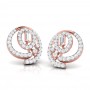 Koena Twist Diamond Earrings