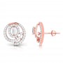 Koena Twist Diamond Earrings