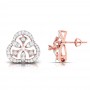 Cluster Diamond Earrings