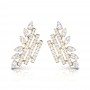 Beauty Swerve Diamond Earrings