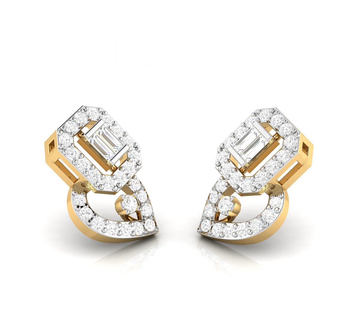 Exquisite Diamond Earrings