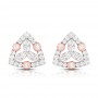 Swerve Twist Diamond Earrings