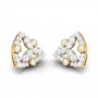 Swerve Twist Diamond Earrings