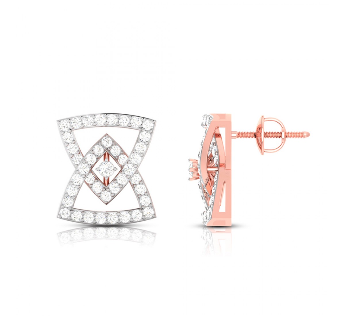 Wired Cirilla Diamond Earrings