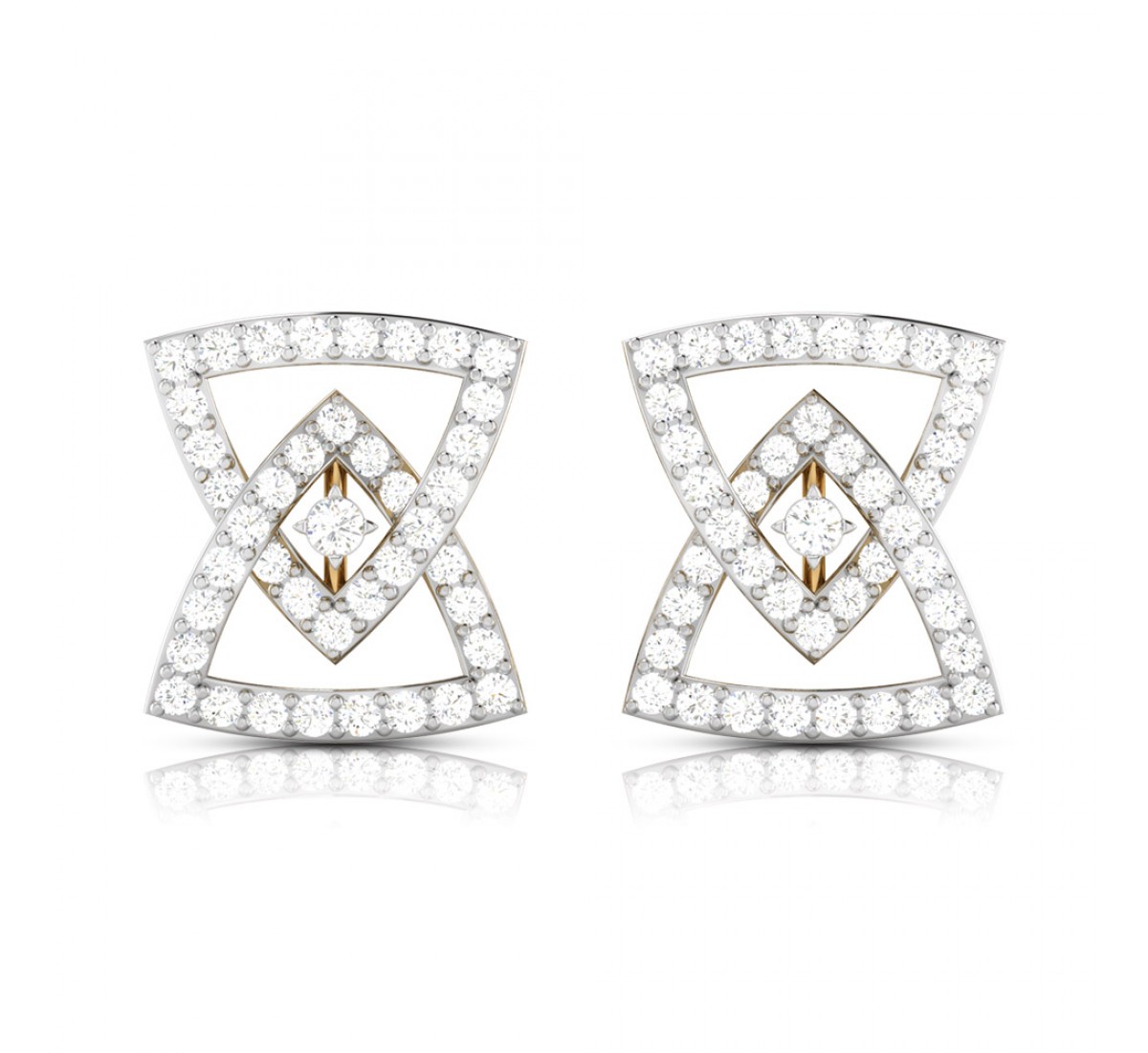 Wired Cirilla Diamond Earrings