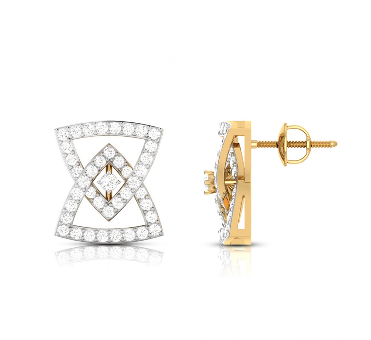 Wired Cirilla Diamond Earrings