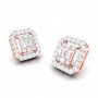 Logy In Rays Diamond Earrings