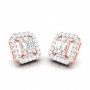 Logy In Rays Diamond Earrings